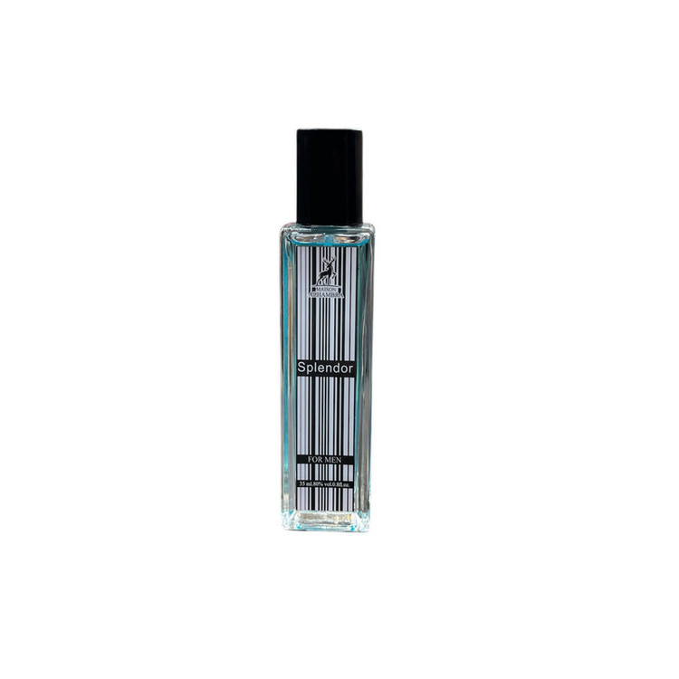 عطر جیبی مردانه الحمبرا مدل Splendor با رایحه معتدل حجم ۳۵ میلی لیتر