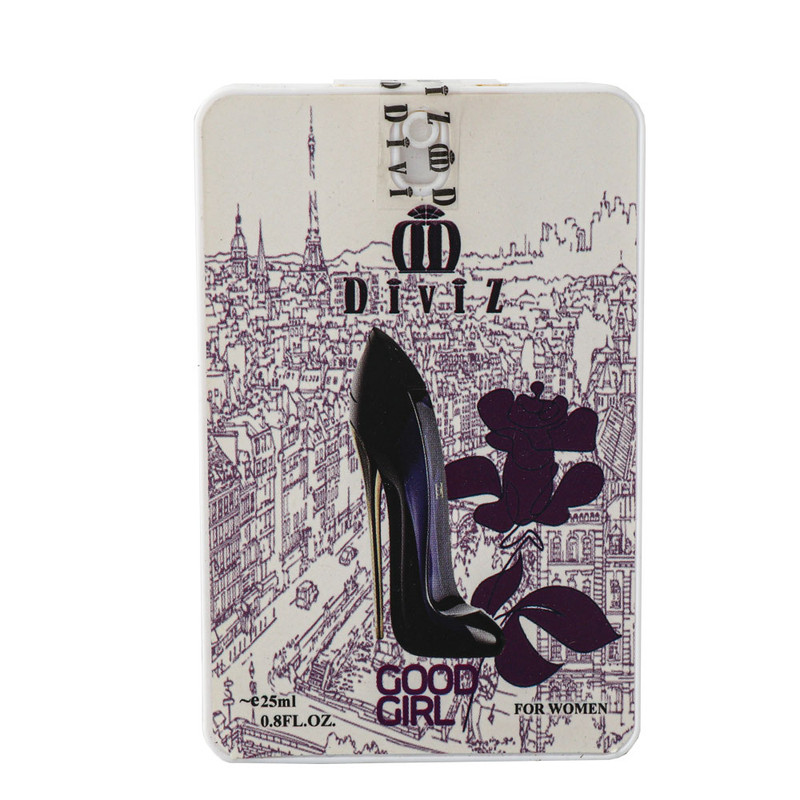 عطر جیبی زنانه دیوایز مدل گودگرل  با رایحه گرم حجم 25 میلی‌لیتر