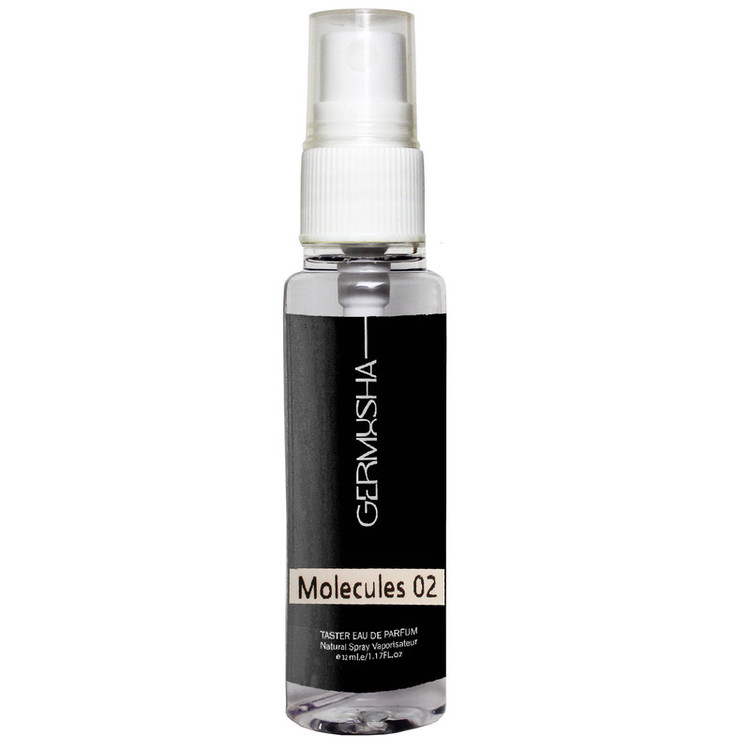 عطر جیبی گرموشا مدل مولکول 02 با رایحه خنک حجم 32 میلیلیتر