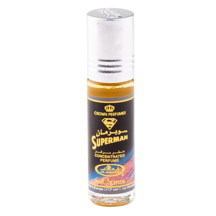 عطر جیبی مردانه رحاب مدل SUPERMAN حجم 6 میلیلیتر