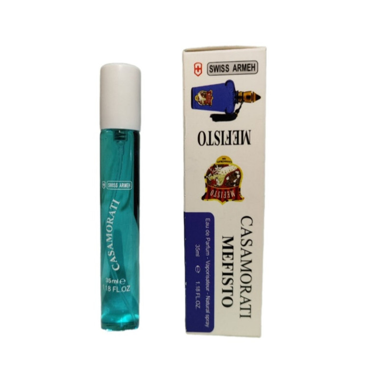 عطر جیبی مردانه سوییس آرمه مدل کازاموراتی مفیستو حجم 35 میلی لیتر