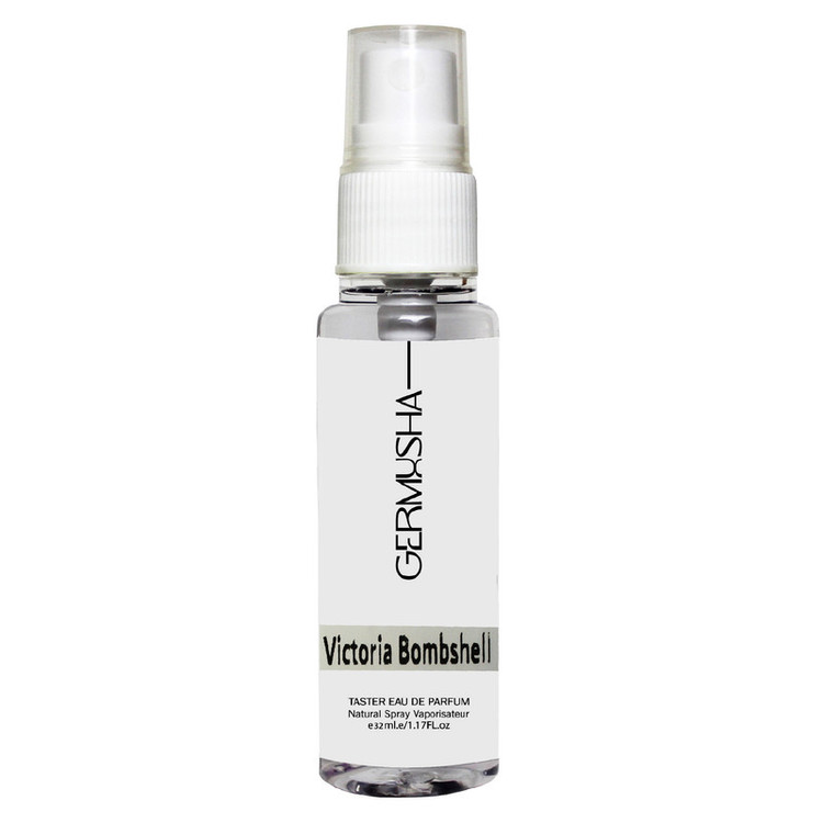 عطر جیبی زنانه گرموشا مدل ویکتوریا سکرت بامب شل با رایحه خنک حجم 32 میلیلیتر