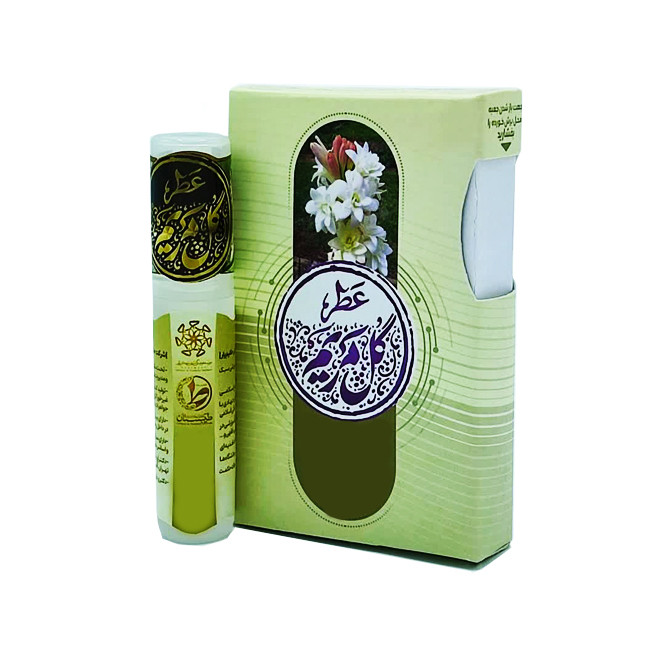 عطر جیبی طیبستان مدل گل مریم با رایحه گرم حجم 2.5 میلی‌لیتر
