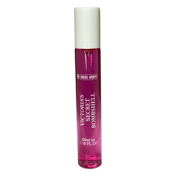 عطر جیبی زنانه سوئیس آرمه مدل VICTORIA'S SECRET BOMBSHELL با رایحه معتدل و شیرین حجم ۳۵ میلیلیتر