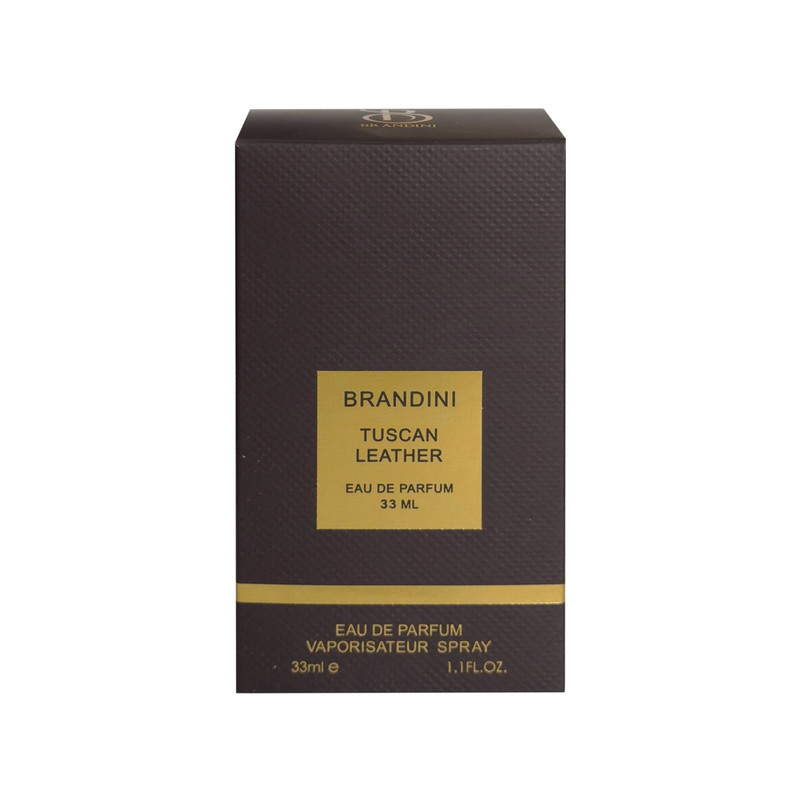 عطر جیبی زنانه برندینی مدل Tuscan-Leatherبارایحه گرم حجم 33 میلی لیتر