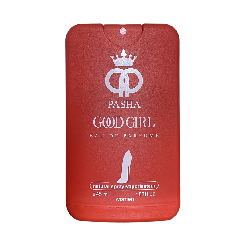 عطر جیبی زنانه پاشا مدل گود گرل با رایحه گرم حجم 45 میلی‌لیتر