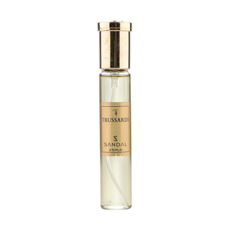 عطر جیبی زنانه صندل مدل دونا تروساردی با رایحه شیرین حجم ۲۵ میلیلیتر