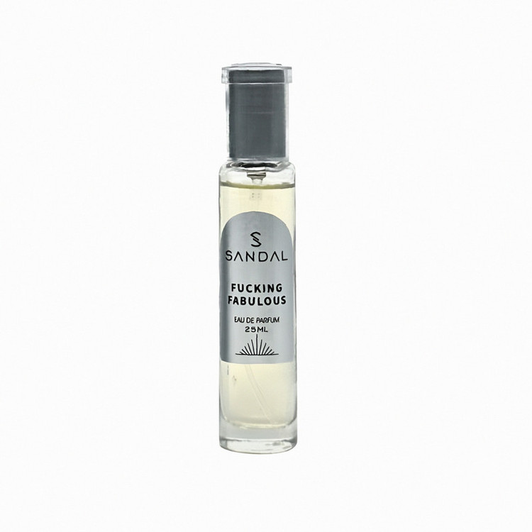 عطر جیبی مردانه صندل مدل فابیلوس با رایحه تلخ حجم ۲۵ میلیلیتر