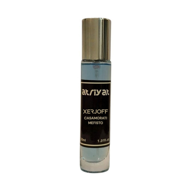 عطر جیبی مردانه عطریات مدل کازاموراتی مفیستو با رایحه خنک حجم 30 میلیلیتر