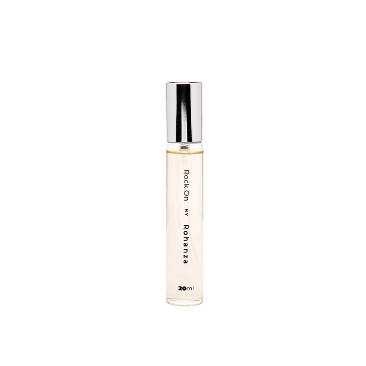 عطر جیبی مردانه روهانزا مدل Rock On با رایحه خنک حجم ۲۰ میلیلیتر