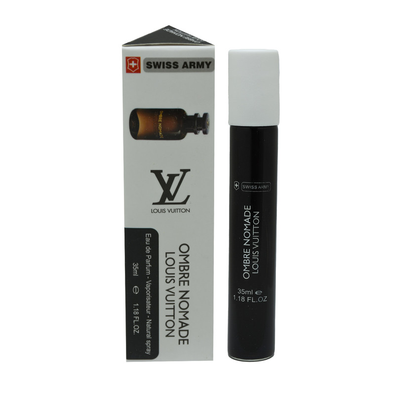 عطر جیبی سوئیس آرمی مدل لویی ویتون آمبر نومد حجم 35 میلی لیتر