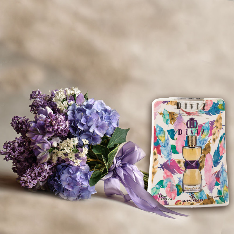 عطر جیبی زنانه دیوایز مدل Manifesto با رایحه گرم حجم 45 میلیلیتر