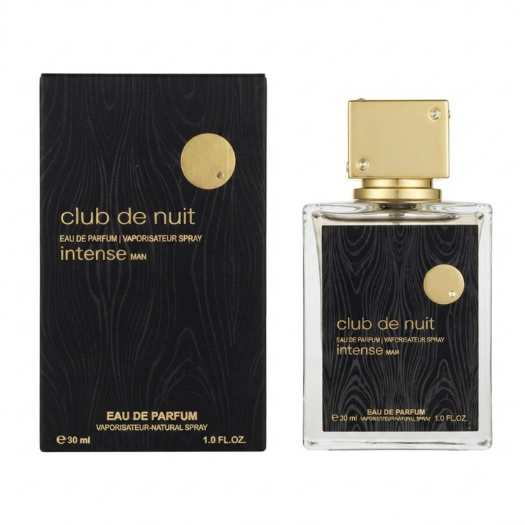 عطر جیبی مردانه میستیکال مدل کلاب د نایت اینتنس با رایحه تلخ و خنک حجم ۳۰ میلیلیتر