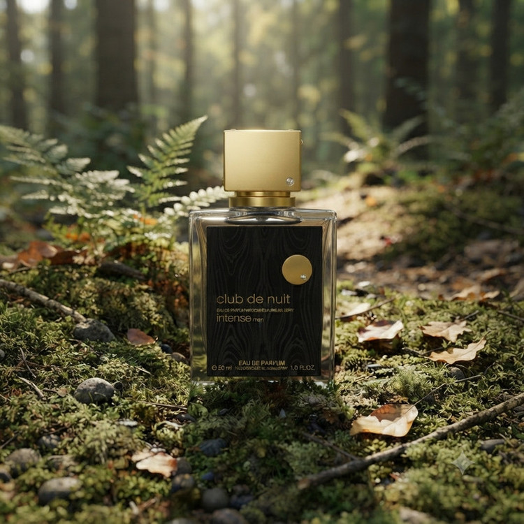 عطر جیبی مردانه میستیکال مدل کلاب د نایت اینتنس با رایحه تلخ و خنک حجم ۳۰ میلیلیتر