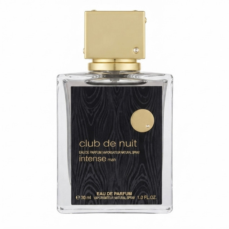 عطر جیبی مردانه میستیکال مدل کلاب د نایت اینتنس با رایحه تلخ و خنک حجم ۳۰ میلیلیتر