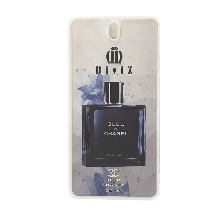 عطر جیبی مردانه دیوایز مدل اپلی بلوشنل با رایحه تند، ترش، خنک حجم 40 میلیلیتر