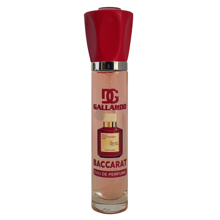 عطر جیبی زنانه گالاردو مدل باکارات رژ با رایحه گرم حجم 22 میلیلیتر