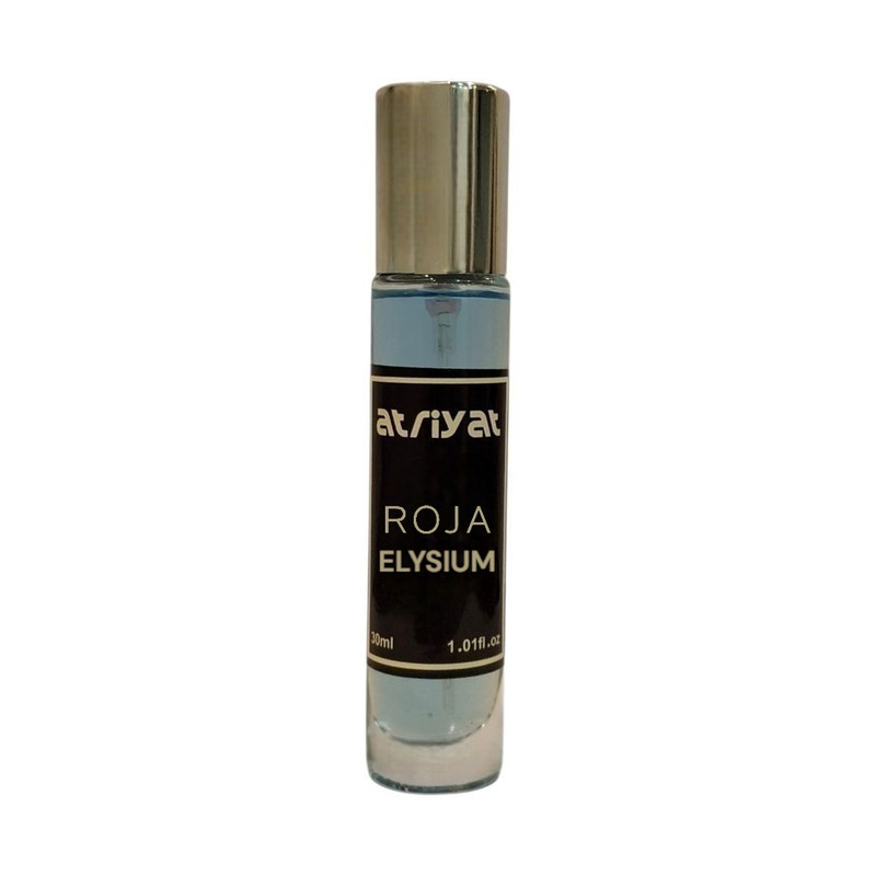 عطر جیبی مردانه عطریات مدل روژا داو الیزیوم با رایحه خنک حجم 30 میلی‌لیتر