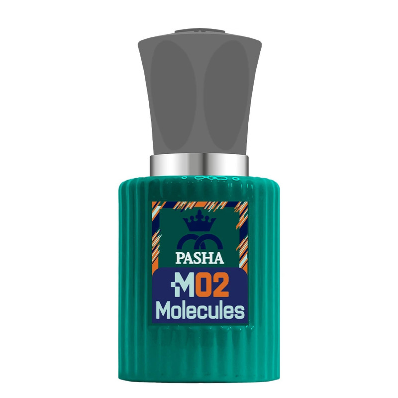 عطر جیبی پاشا مدل مولکول 02 با رایحه گرم حجم 30 میلی‌لیتر