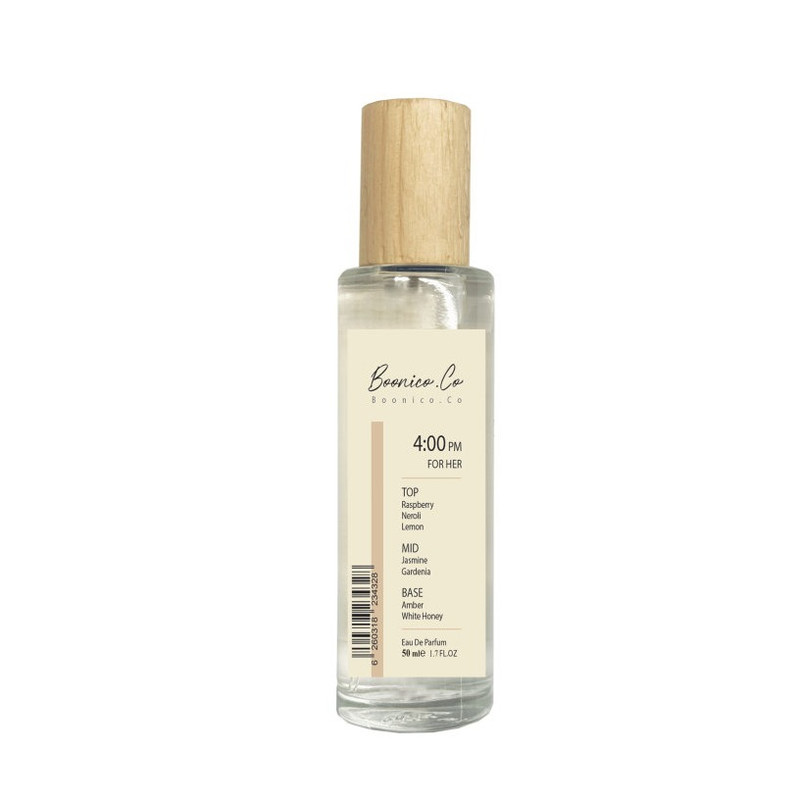 عطر جیبی زنانه بونی کوکو مدل 4:00PM  با رایحه گلی، خنک حجم 50 میلی لیتر