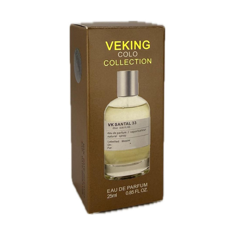 عطر جیبی ویکینگ کولو مدل سانتال 33 با رایحه تلخ حجم 25 میلی لیتر