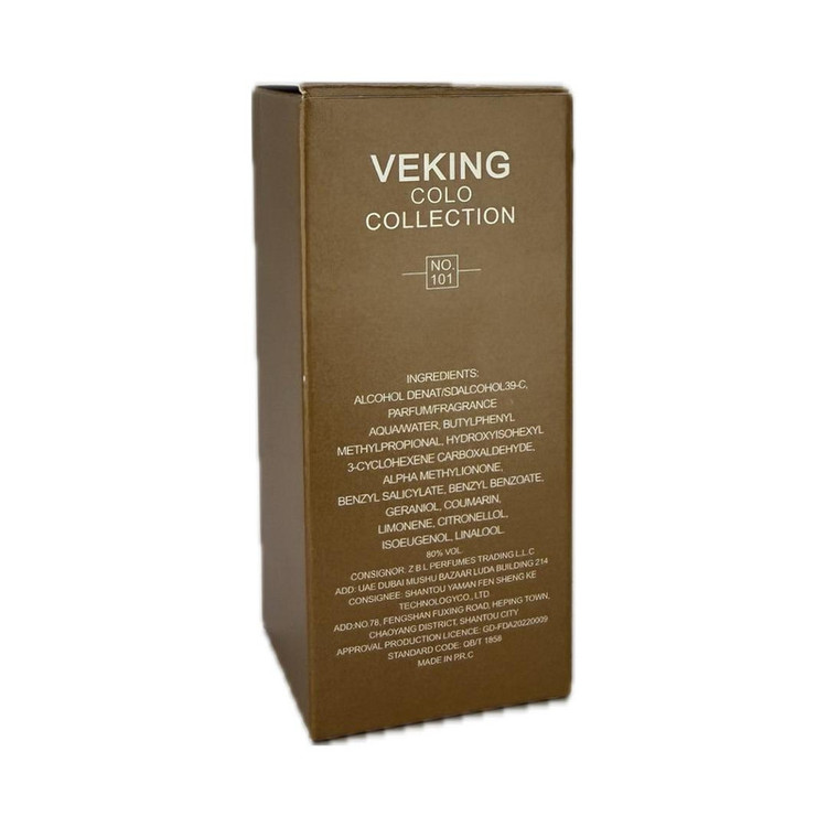 عطر جیبی ویکینگ کولو مدل سانتال 33 با رایحه تلخ حجم 25 میلی لیتر