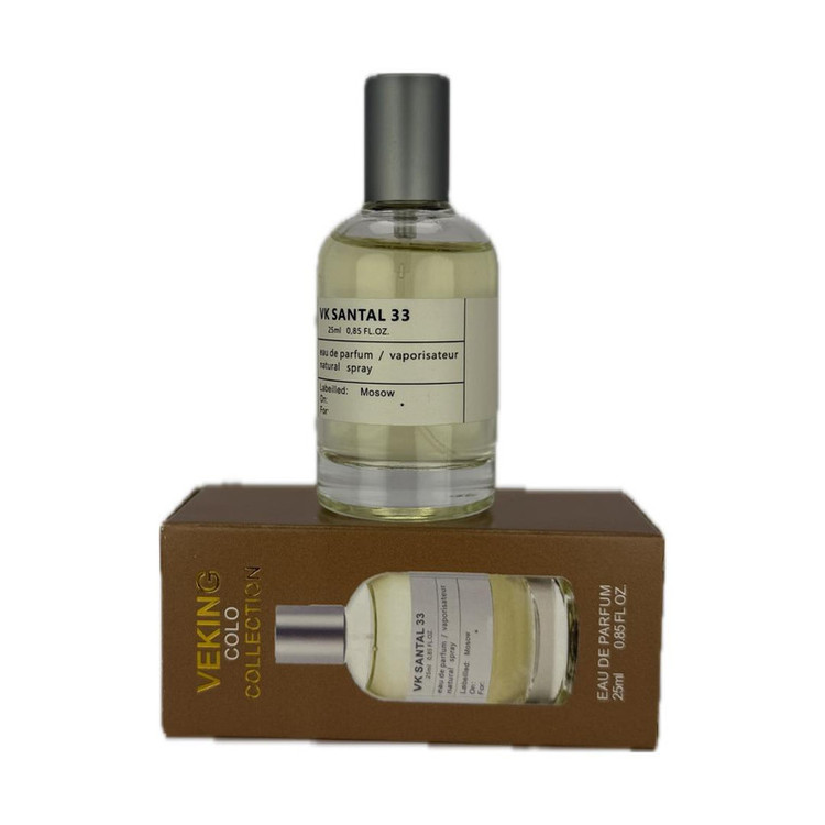 عطر جیبی ویکینگ کولو مدل سانتال 33 با رایحه تلخ حجم 25 میلی لیتر