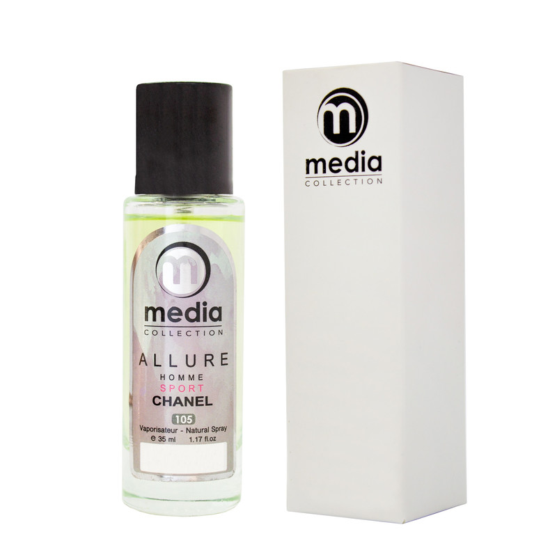 عطر جیبی مردانه مدیا مدل Allure Sport Chanel حجم 35 میلی لیتر