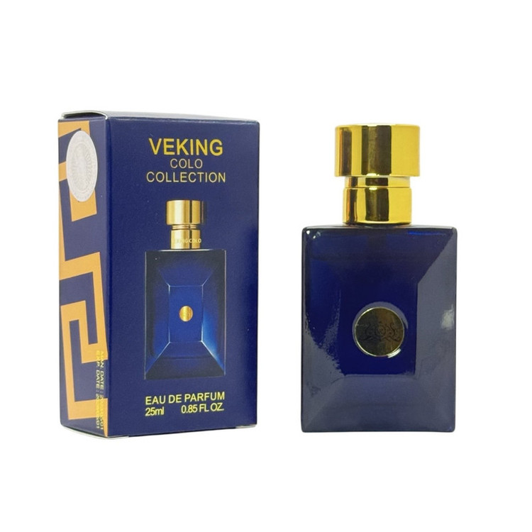 عطر جیبی مردانه ویکینگ مدل ورساچ دیلان بلو با رایحه خنک حجم 25 میلیلیتر