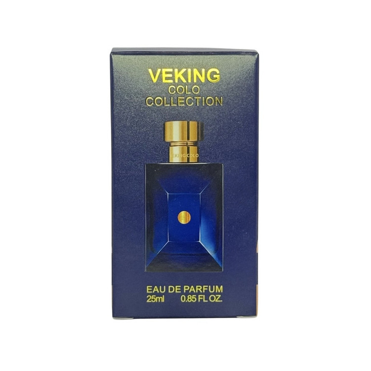 عطر جیبی مردانه ویکینگ مدل ورساچ دیلان بلو با رایحه خنک حجم 25 میلیلیتر