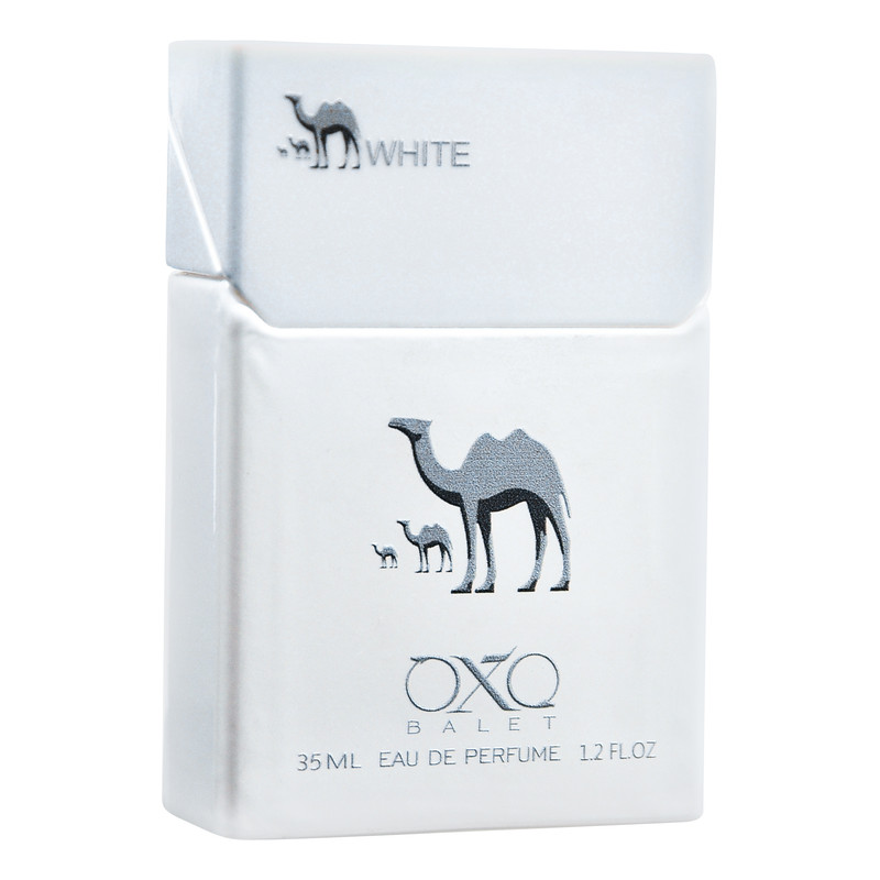 عطر جیبی زنانه اکس بالت مدل camels white با رایحه خنک حجم 35 میلی‌لیتر
