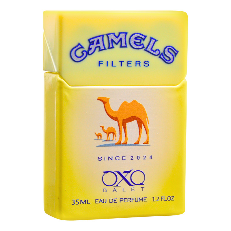 عطر جیبی زنانه اکس بالت مدل camels yellow با رایحه خنک حجم 35 میلی‌لیتر