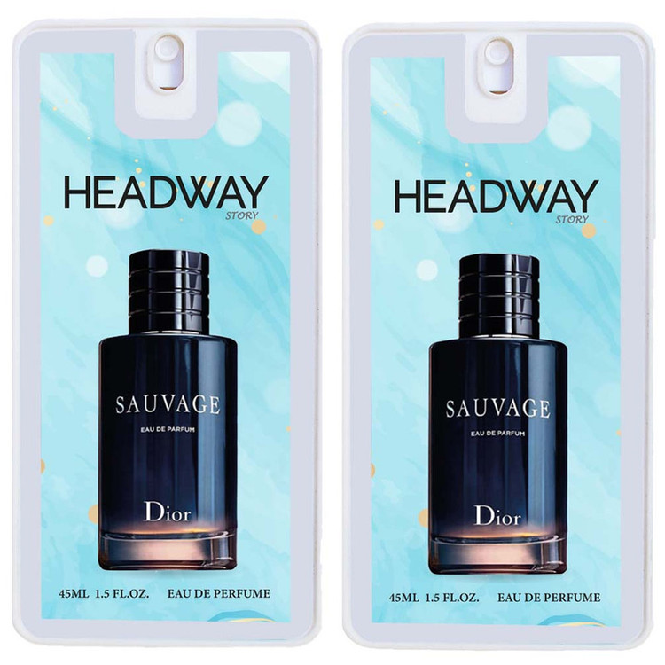 عطر جیبی مردانه هدوی مدل دیور ساواج حجم 45 میلی لیتر مجموعه 2 عددی