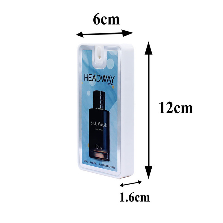 عطر جیبی مردانه هدوی استوری مدل دیور ساواج و بلو شنل حجم 45 میلی لیتر مجموعه 2 عددی