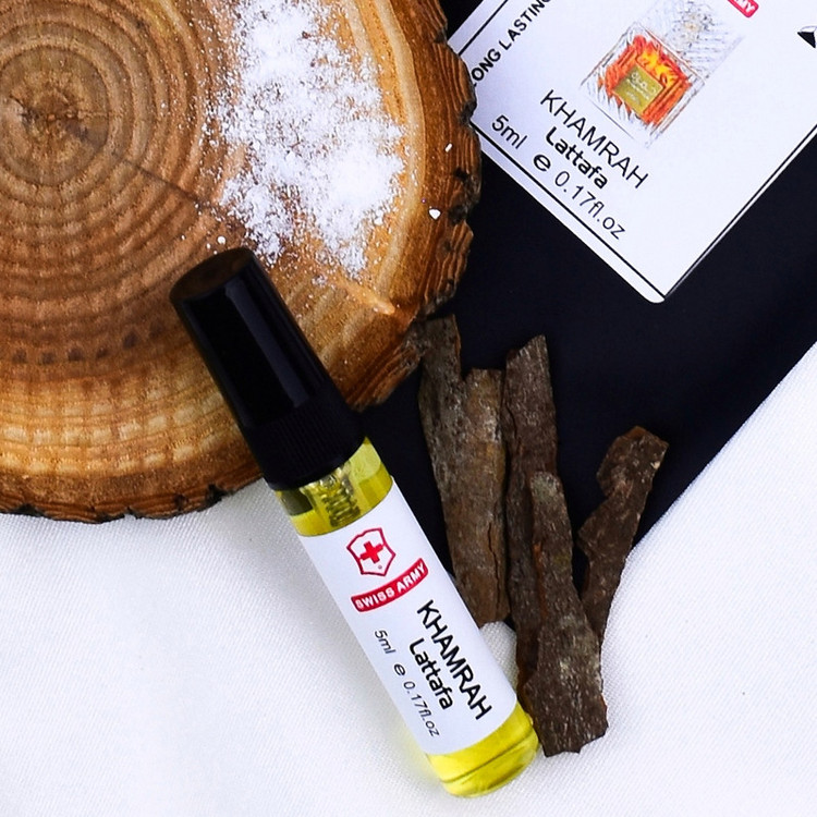 عطر جیبی سوئیس آرمی مدل خمره با رایحه گرم حجم 5 میلیلیتر