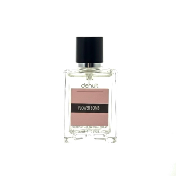 عطر جیبی زنانه دنوییت گلد مدل فلاور بمب با رایحه گرم حجم 20 میلیلیتر
