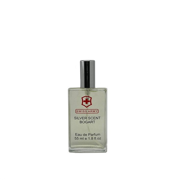 عطر جیبی مردانه سوئیس آرمی مدل بوگارت سیلور سنت حجم 55 میلی لیتر