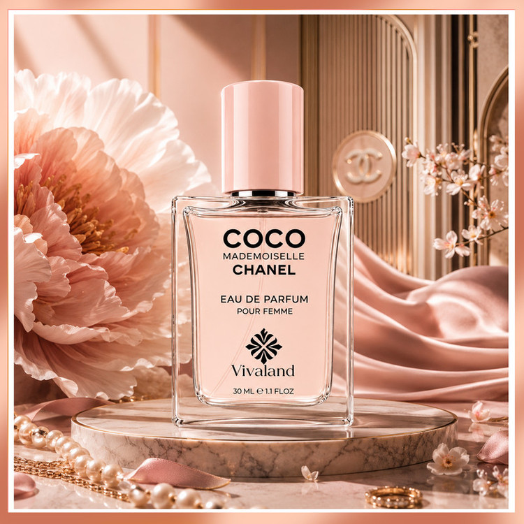 ادوپرفیوم زنانه ویوالند مدل COCO Mademoiselle با رایحه گرم، معتدل حجم 30 میلیلیتر
