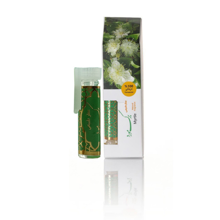 عطر جیبی مرهم طبیب مدل برگ مورد حجم 1 میلی لیتر