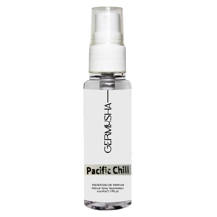 عطر جیبی گرموشا مدل پسفیک چیل با رایحه خنک حجم 32 میلیلیتر