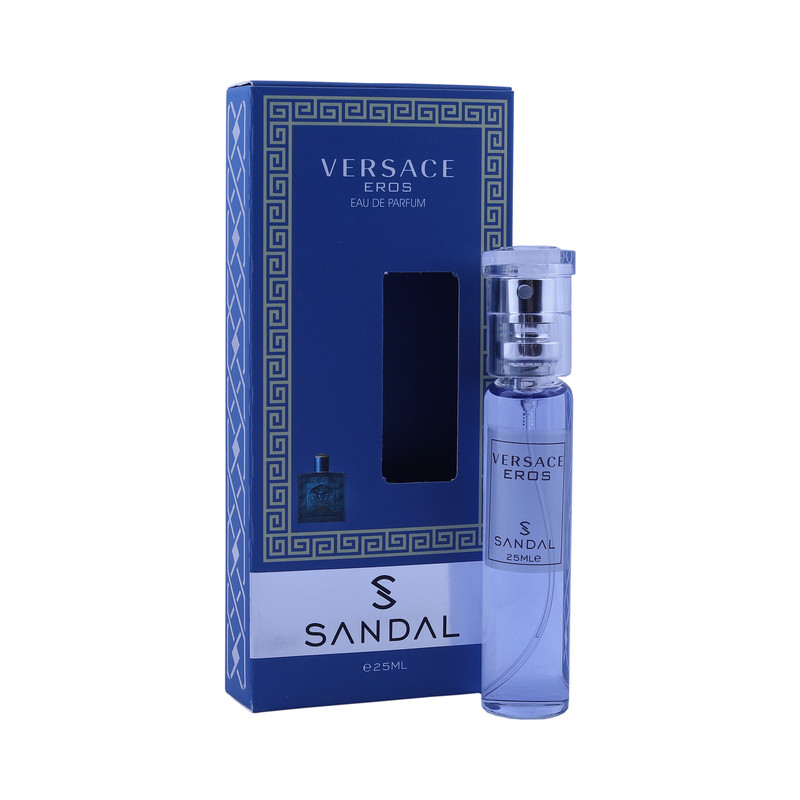عطر جیبی مردانه صندل مدل ورساچ اروس حجم 25 میلی لیتر