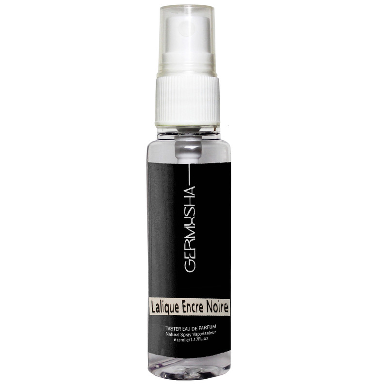 عطر جیبی مردانه گرموشا مدل لالیک نویر با رایحه تلخ حجم 32 میلی‌لیتر
