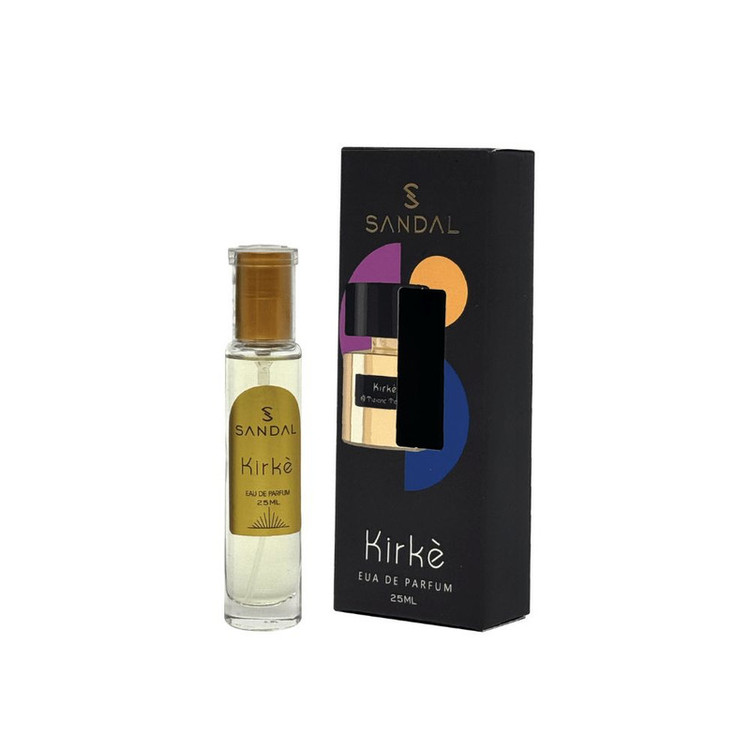 عطر جیبی زنانه صندل مدل کیرکه تیزیانا با رایحه شیرین حجم ۲۵ میلیلیتر
