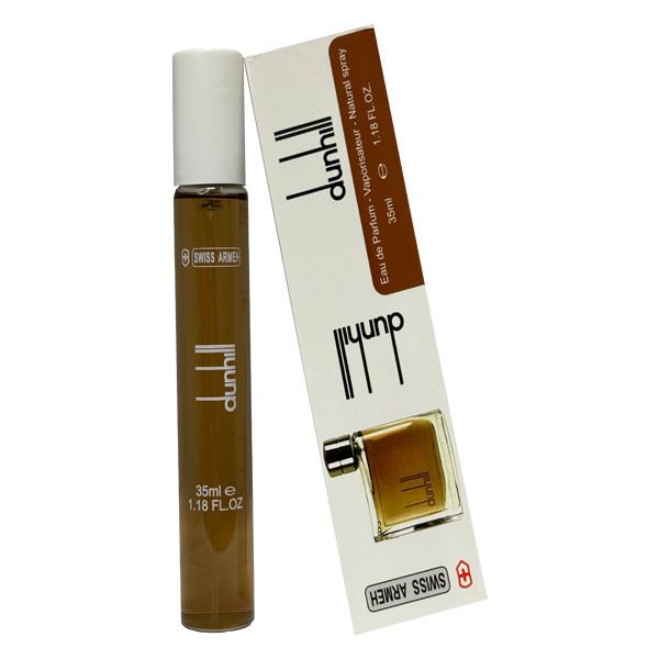 عطر جیبی مردانه سوئیس آرمه مدل dunhill با رایحه گرم و تلخ حجم 35 میلیلیتر