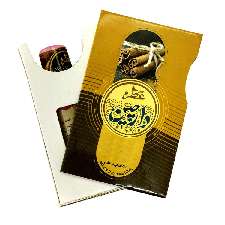 عطر جیبی طیبستان مدل دارچین کد 102483 حجم 2.5 میلی لیتر