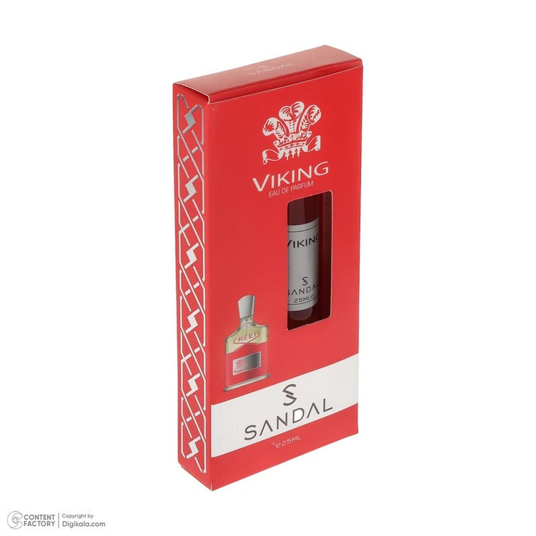 عطر جیبی مردانه صندل مدل مولکول سیلورسنت سی اچ وایکینگ با رایحه تلخ حجم 25 میلیلیتر مجموعه 4 عددی