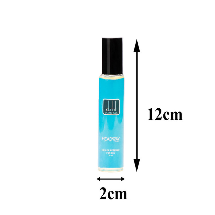 عطر جیبی مردانه هدوی استوری مدل دانهیل دیزایر بلو و هوگو باس من حجم 30 میلی لیتر مجموعه 2 عددی