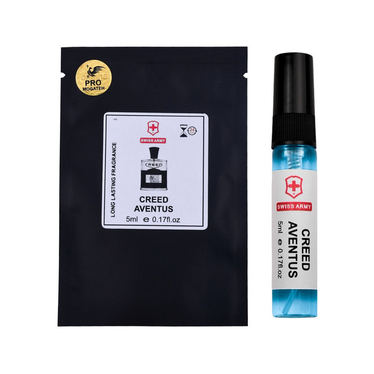 عطر جیبی مردانه سوئیس آرمی مدل کرید اونتوس با رایحه خنک و تلخ حجم 5 میلیلیتر