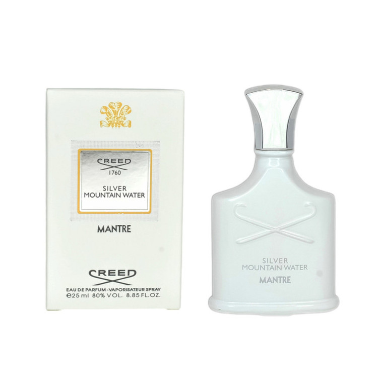 عطر جیبی مردانه مانتره مدل CREED SILVER MOUNTAIN WATER حجم 30 میلی لیتر