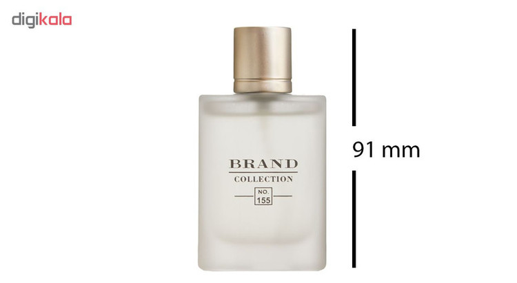عطر جیبی مردانه برند کالکشن مدل 155